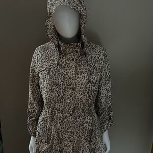 Pendleton Raincoat Animal Print Lg